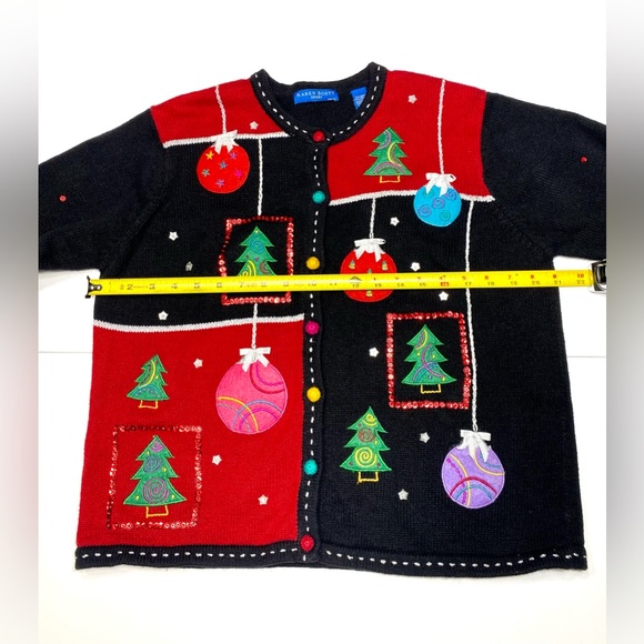 Karen Scott Christened Sweater Ugly Sweater Party - Picture 7 of 10